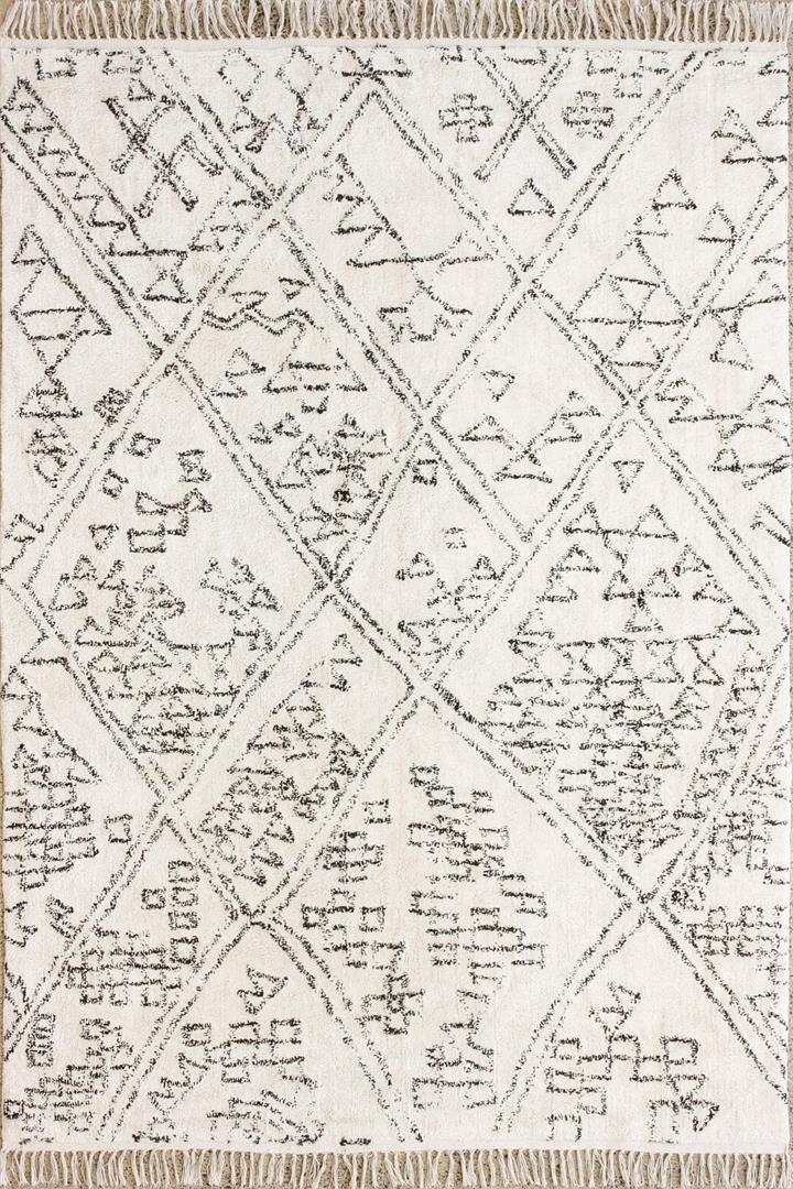 Mulberi Awan 300 x 200 cm Cotton Rug - White by Interior Secrets - AfterPay Available