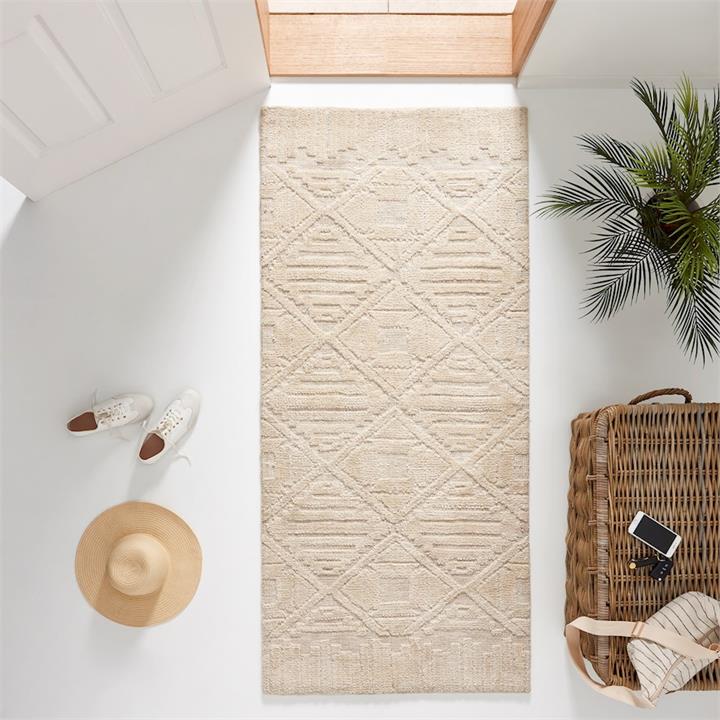 Home Republic Osaka Rug Collection 80x180cm Natural - Natural By Adairs