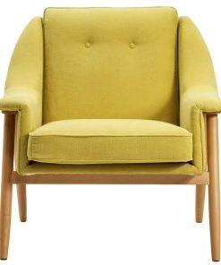 Larson Retro Armchair-Castello Yellow