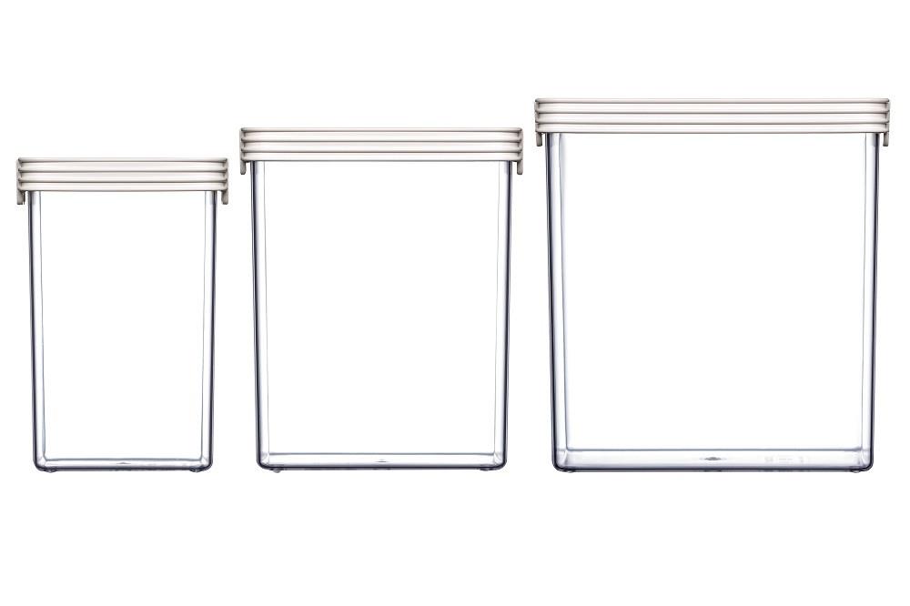 Click Clack Basics Set of 3 Large White