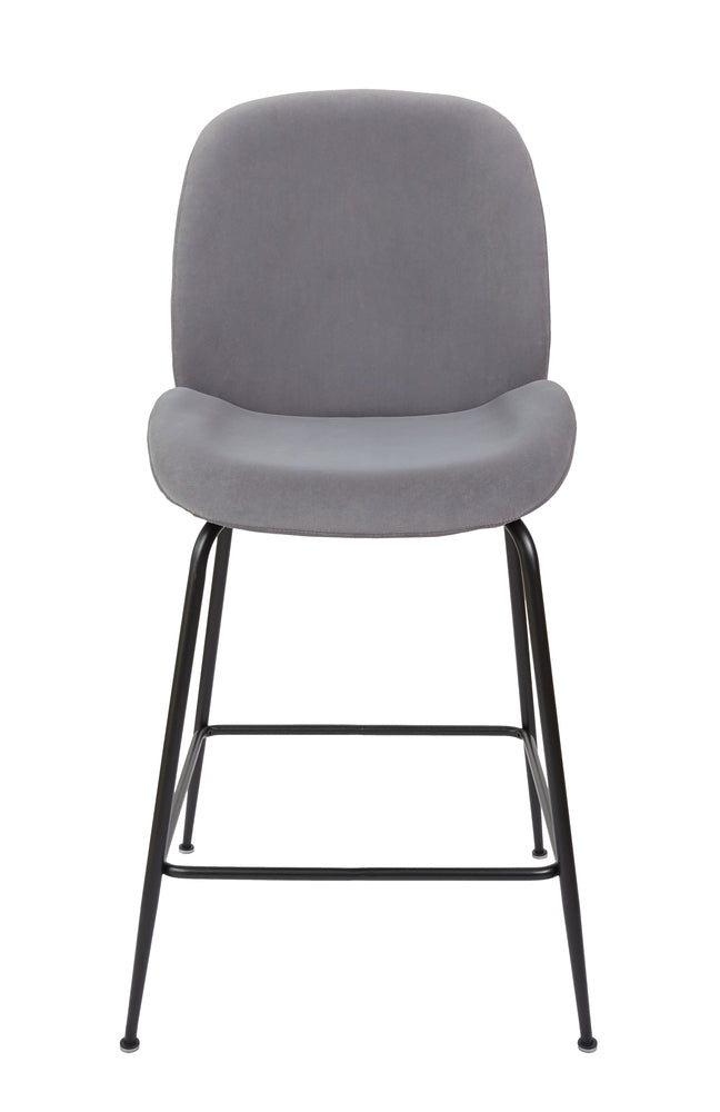 Enrico Bar Stool Grey Set/2