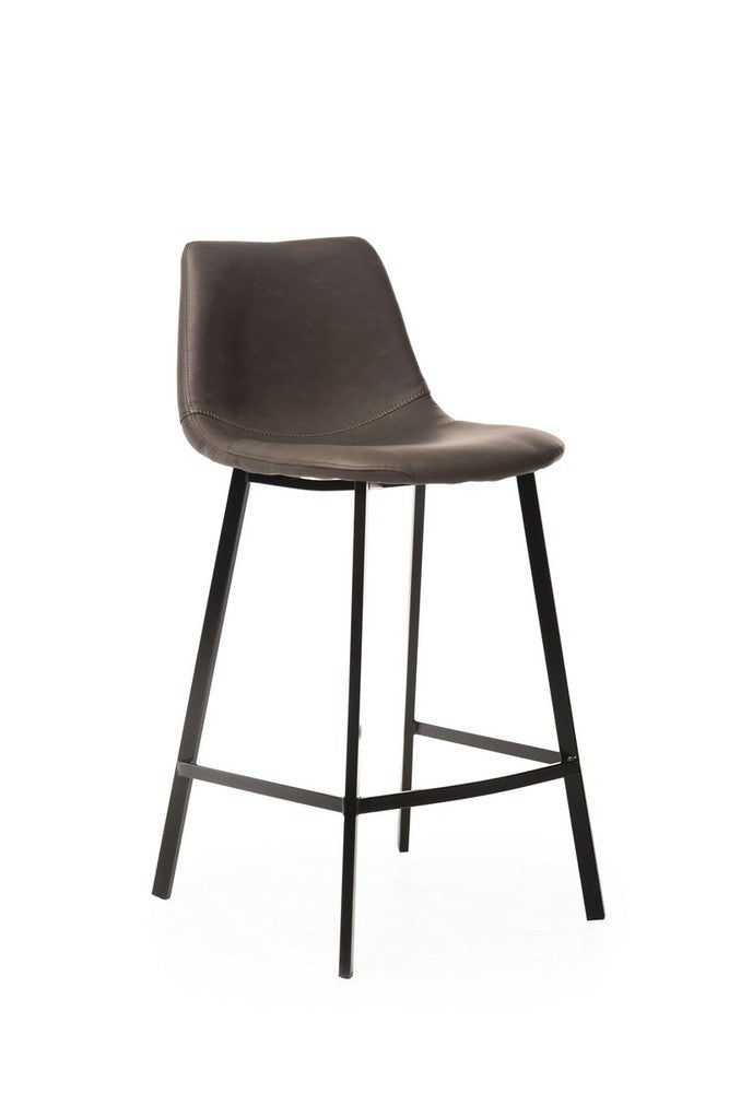 Conti Bar Stool Antique Grey
